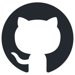 the github octocat logo which has a cat with tentacles using the negative space to make the cat in a dark circle